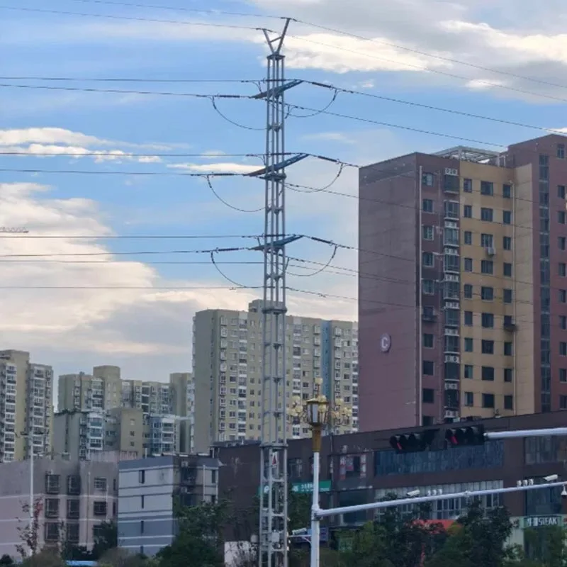 110 kV perdavimo linijos kampinis plieno bokštas
