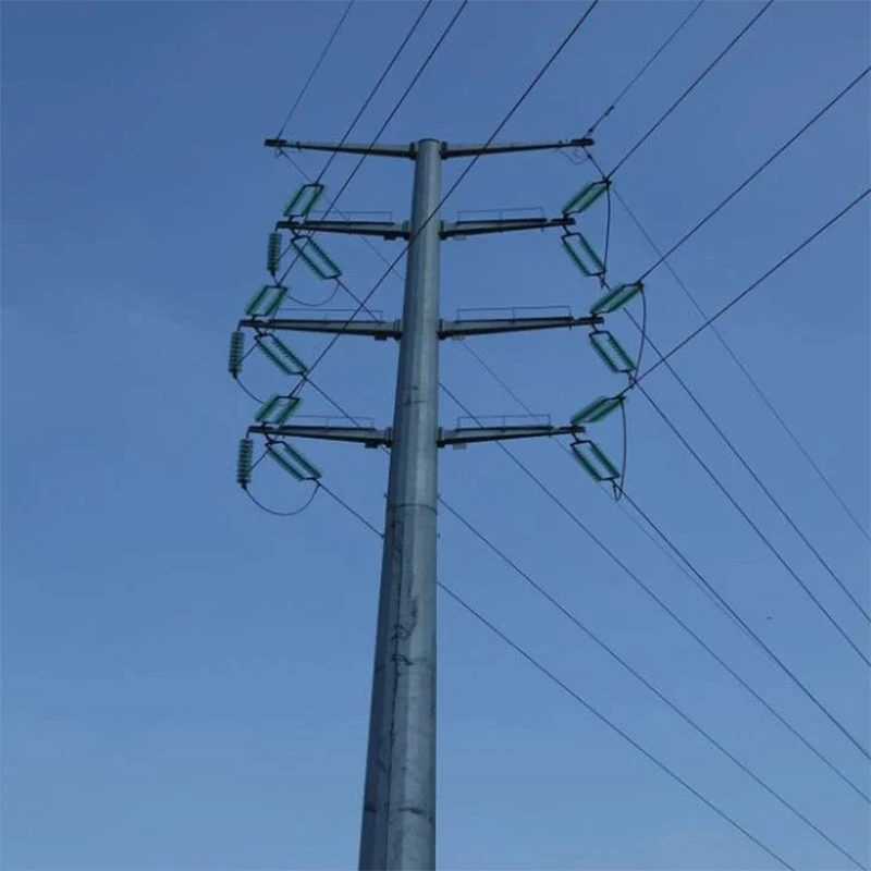 500 kV tinklinis plieninis bokštas elektros linijai