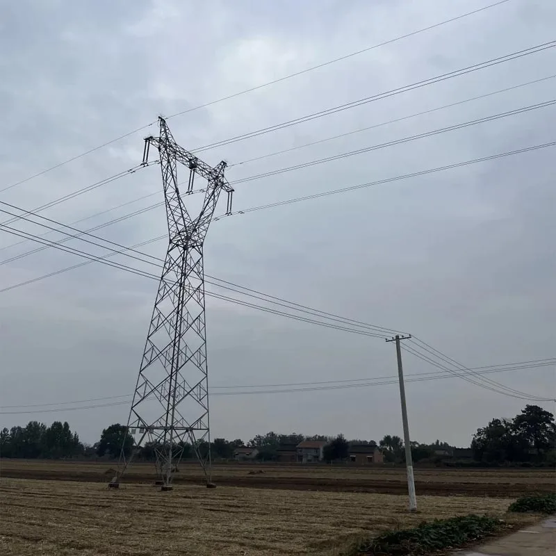 Aukštos įtampos kampinis plieno perkėlimo bokštas